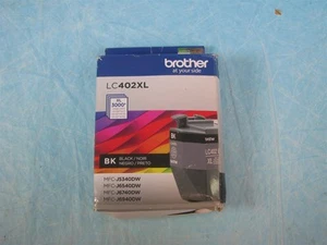 Genuine Brother Color LC402XL Black High Yield Ink Cartridge - FREE SHIPPING NEW - Picture 1 of 1