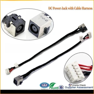 DC Power Port Jack Socket and Cable Wire HP Elitebook 8760W - Afbeelding 1 van 2