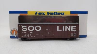 Fox Valley Models 30204 HO SOO Line 7-Post Box Car #18238 LN/Box - Image 1 of 4