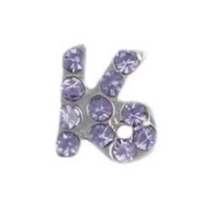 Origami Eule LILA KRISTALL SÜSS SECHZEHN 16 schwebend GEBURTSTAG MÄDCHEN Charm - Bild 1 von 2