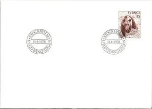 FDC Sweden 1978 - Stockholm - Utgivningsdagen - Bear - A00506 - Picture 1 of 2