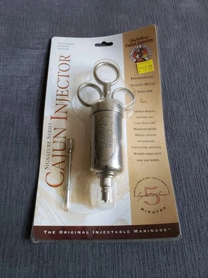 Inyector de adobo cajún de acero inoxidable - Serie Signature - ¡NUEVO!! Foto 1 de 4
