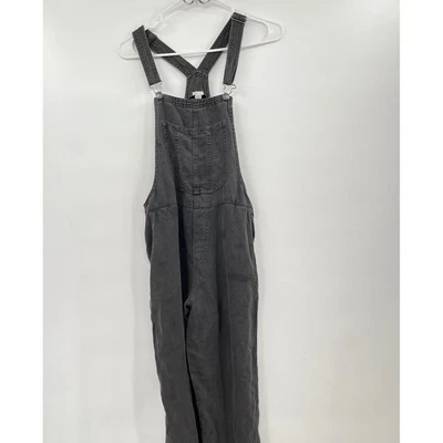 Macacão jeans Aerie feminino XS cinza lavagem casual chique - Imagem 1 de 4