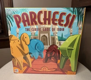 NEW SEALED Parcheesi The Classic Game of India Milton Bradley Board Game 2001 - Picture 1 of 6