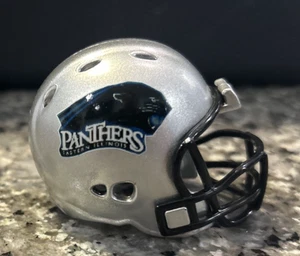 Eastern Illinois Panthers Custom Mini Helmet Riddell Pocket Pro RevolutionSilver - Picture 1 of 6