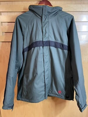 VTG MARKER Men’s Ski Snowboarding Jacket Size M Full Zip Tuck In Hooded Strap - Image 1 of 4