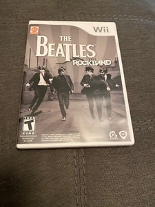The Beatles Rock Band Nintendo Wii Game 2009 With Manual - Picture 1 of 2