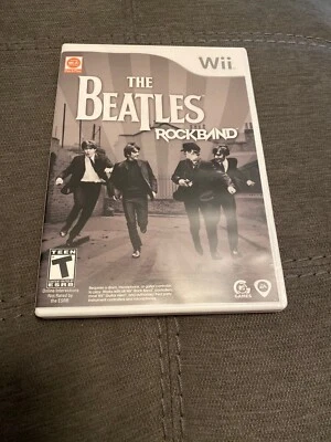 The Beatles Rock Band Juego Nintendo Wii 2009 Con Manual Foto 1 de 2