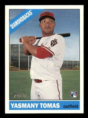 2015 Topps Heritage High #705 Yasmany Tomas(SP/短版)Diamondbacks z — 第 1/2 张图片