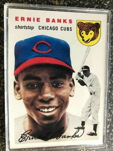 Baseball Cards (4) - CUBS 2w/AUTO - Item#886 - Banks/Williams/Dunston/Hundley/*