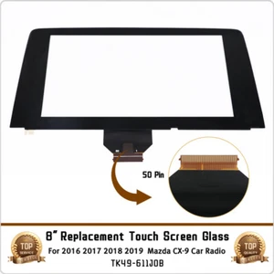 8" Replacement Touch Screen Glass Digitizer for 2016-2020 MAZDA CX-9 TK49-61190B - Bild 1 von 8