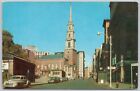 Boston, Massachusetts Vintage Postcard, Park Street Church
