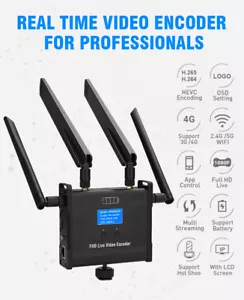URay 4G LTE 1080P Wireless HDMI To IP Video Encoder H.264 HDMI Streaming - Picture 1 of 7