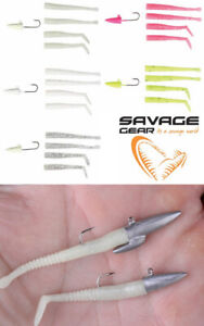 Savage Gear LRF Mini Sandeel Kit 25pc Lures + Jigheads Sea Fishing Bass Predator