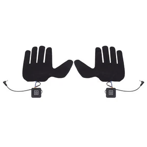 2Pcs Electric Heating Gloves Pads 5 Finger Glove Heating Sheet with 3 - Picture 1 of 12