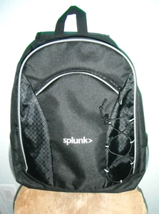 Leeds Rucksack "Splunk" Logo - gepolstert Laptop / Tablet Transport oder Schule - Unisex - Bild 1 von 9