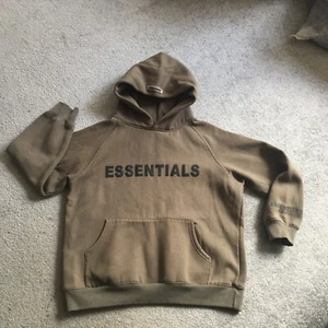Essentials Sweatshirt Hoodie, Größe S - 42" Brustumfang, grün, Frontdesign, - Bild 1 von 8