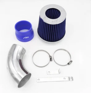 AirX Racing Blue For 1998-2005 BMW E46 323 325 328 330 Air Intake Kit + Filter - Foto 1 di 3