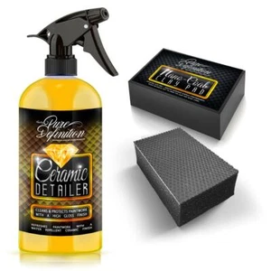 Nano Coat Clay Pad Ceramic Detailer Car Kit Detailing Block Bar Pure Definition - Picture 1 of 8