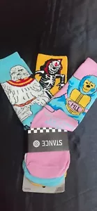 KEMONITO,ALUSHE, LA PARKA 3 pairs Socks Lucha Libre Mexicana AAA,CMLL - Picture 1 of 8