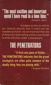 THE PENETRATORS BY ANTHONY GRAY (1966) DELL COLD WAR ACTION ADVENTURE THRILLER - Imagen 1 de 2