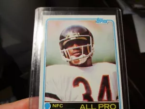 1981 Topps #400 Walter Payton All Pro HOF - Bild 1 von 4