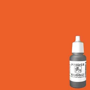 PEINTURE ACRYLIQUE PRINCE AUGUST CLASSIC P851 ORANGE INTENSE 17ml MODELISME