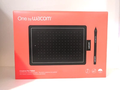 One by Wacom Small Grafiktablett zum Zeichnen und für Bürogebrauch CTL-472/K1-BX - Bild 1 von 3