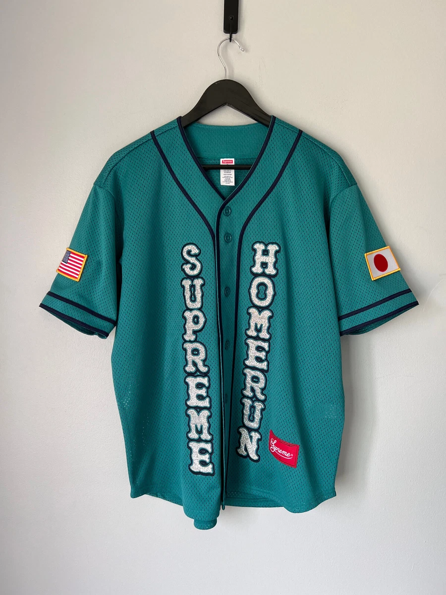 ジャケット・アウター Supreme x run Baseball Jersey \