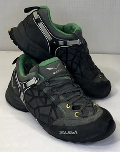 Salewa WS Wildfire Pro GTX Women's 7 Gray Hiking Carbon-Assenzio 63421/0791 - Picture 1 of 11