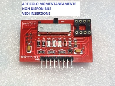 smArTtiny: miniboard x la programmazione dei controllori ATtiny tramite Arduino - Imagen 1 de 4