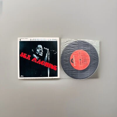 JAMES BROWN 7” SEX MACHINE ULTRA-RARE 1971 ORIGINAL JAPANESE EP W/PICTURE SLEEVE - Изображение 1 из 4