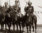 1911 Armed SIKH Nihang Warriors in Delhi PHOTO  (203-S)