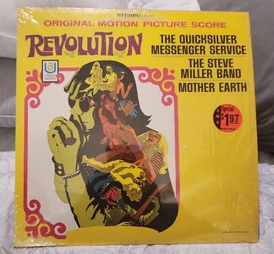 VINTAGE 1968 LP "Revolution" Motion Picture Score Soundtrack United Artists - Image 1 of 4