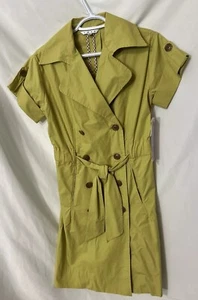 Cabi Safari Pullover Kleid Gr. S Krawatte vorne doppelreihig Taschen Kragen - Bild 1 von 12