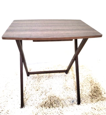 MAINSTAYS FOLDING XL AND L TABLES SET - ONLY $23 FOR 2 TABLES!! - Image 1 of 4