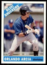 2015 Topps Heritage Minors Orlando Arcia Biloxi Shuckers #181