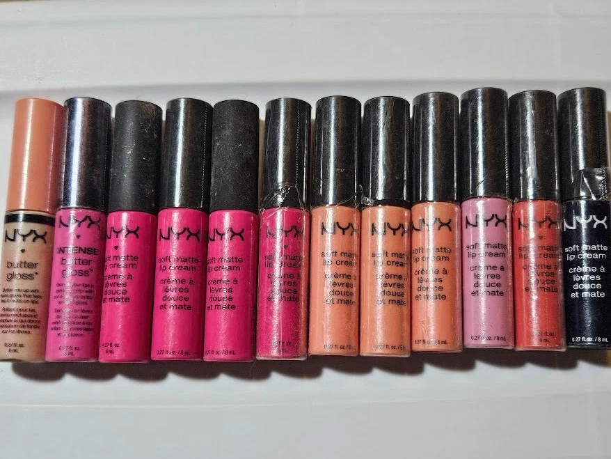 NYX Intense Butter Gloss Soft Matte Lip Creme Color Shade Variety No Seal Flawed - Image 1 of 1