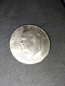 1776-1976 eisenhower silver dollar Has A D On The Front I’m Assuming It’s Mark! - Picture 1 of 8