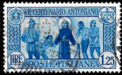 1931 ИТАЛИЯ SASS #297🔥б/у СМ. компакт-диск и PERFIN B.C.I.🔥VII АНТОНСКОЕ СТОЛЕТИЕ VF - Изображение 1 из 3