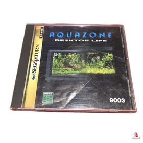 AQUAZONE Sega Saturn Japan Import Virtual Aquarium Sim CIB Tested