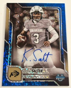 Kaidon Salter 2025 Bowman Chrome U University Blue AUTO Autograph 1st RC /150 - Picture 1 of 1