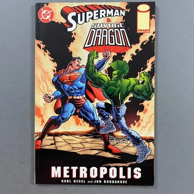 SUPERMAN & SAVAGE DRAGON METROPOLIS (1999, DC IMAGE COMICS) - Image 1 of 4