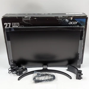 Acer Nitro 27" 1920 x 1080 Curved Gaming Monitor VA LCD 180Hz 2.5ms (ED273) - Picture 1 of 11