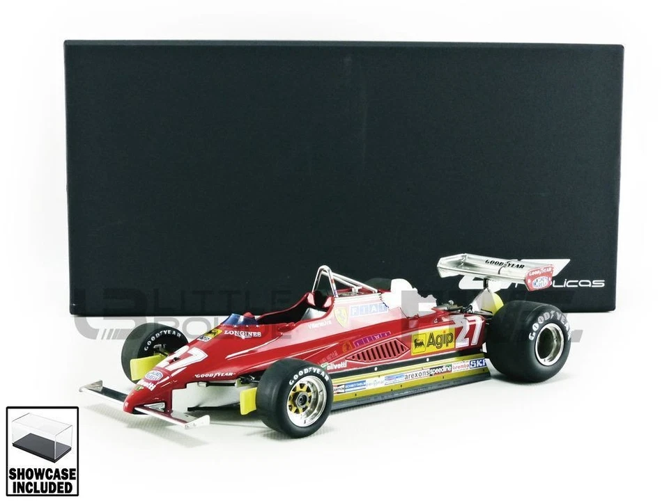 RÉPLICAS GP 1/18 - FERRARI 126 C2 - 1982 (G. VILLENEUVE) GP019A Foto 1 de 1