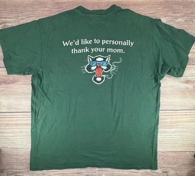 Vintage 90s Blues Traveler Short Sleeve T Shirt Men's XL Green Single Stitch - Image 1 of 4