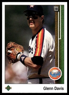 1989 Upper Deck #443 Glenn Davis - Image 1 of 2