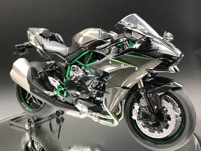 TAMIYA 1/12 Kawasaki Ninja H2 CARBON Finished Painted Motorcycle Model Japan - Image 1 of 4
