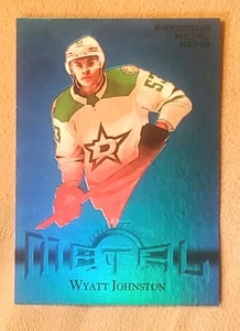 Wyatt Johnston 2024-25 Retro Comic Blue Precious Metal Gems /50 #RT-7 - Picture 1 of 5