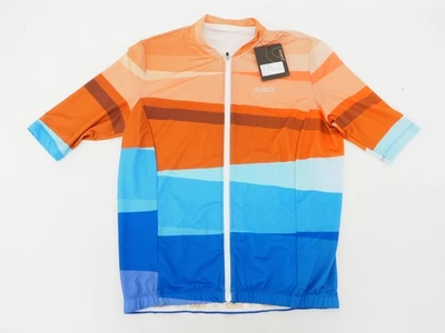 ¡Nuevo! Camiseta deportiva de ciclismo Sugoi Essence de manga corta para hombre talla mediana naranja/azul Foto 1 de 4